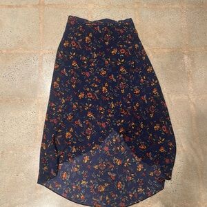Floral Madewell skirt